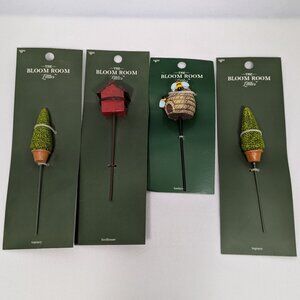 Bloom Room Littles Gnome Lot of 4 Pic Accessories JoAnn Fabrics Midwest Designs